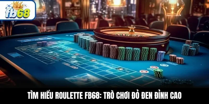 Tìm hiểu Roulette FB68: Trò chơi đỏ đen đỉnh cao